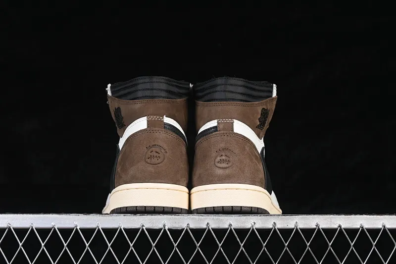 All categories Air Jordan Jordan series basketball shoes Air Jordan 1 High W version Travis Scott x Air Jordan 1 High OG AJ1 anti-hook high-top basketball shoes CD4487-001